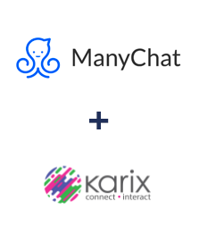 Integration of ManyChat and Karix