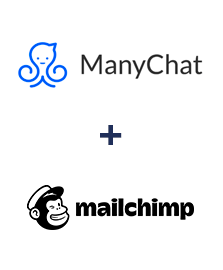 Integration of ManyChat and MailChimp