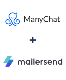 Integration of ManyChat and MailerSend