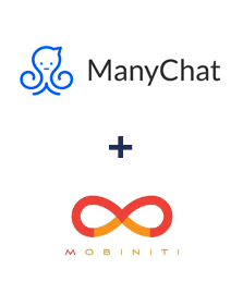 Integration of ManyChat and Mobiniti