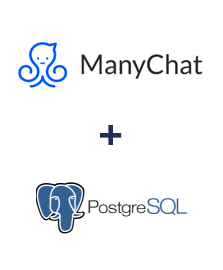 Integration of ManyChat and PostgreSQL