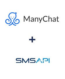 Integration of ManyChat and SMSAPI