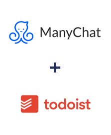Integration of ManyChat and Todoist