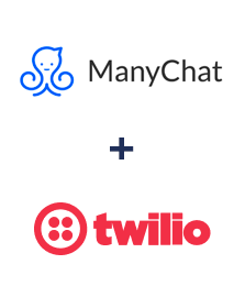 Integration of ManyChat and Twilio