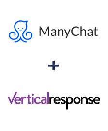 Integration of ManyChat and VerticalResponse