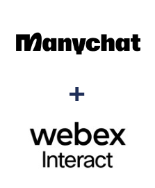 Integration of ManyChat and Webex Interact