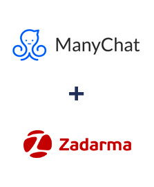 Integration of ManyChat and Zadarma