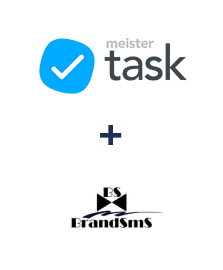 Integration of MeisterTask and BrandSMS 