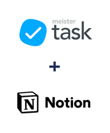 Integration of MeisterTask and Notion