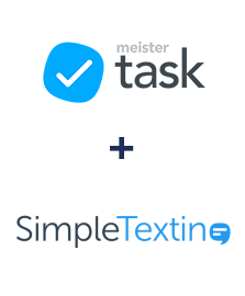 Integration of MeisterTask and SimpleTexting