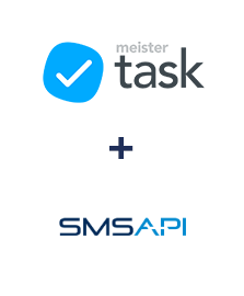 Integration of MeisterTask and SMSAPI