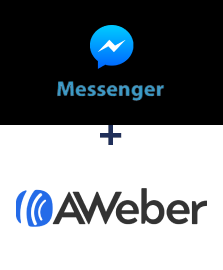 Integration of Facebook Messenger and AWeber