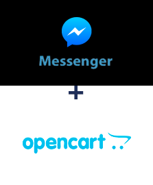 Integration of Facebook Messenger and Opencart