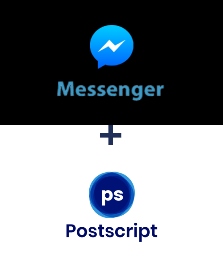 Integration of Facebook Messenger and Postscript