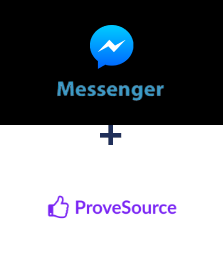 Integration of Facebook Messenger and ProveSource