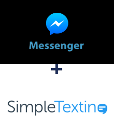 Integration of Facebook Messenger and SimpleTexting