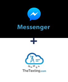 Integration of Facebook Messenger and TheTexting