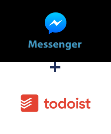 Integration of Facebook Messenger and Todoist