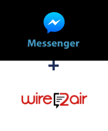 Integration of Facebook Messenger and Wire2Air