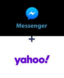 Integration of Facebook Messenger and Yahoo!