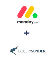 Integration of Monday.com and FalconSender