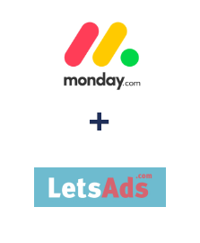 Integration of Monday.com and LetsAds
