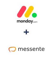 Integration of Monday.com and Messente