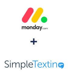 Integration of Monday.com and SimpleTexting