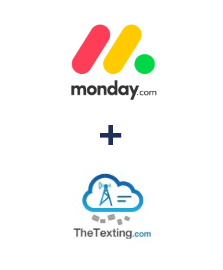 Integration of Monday.com and TheTexting