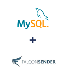 Integration of MySQL and FalconSender