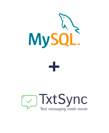 Integration of MySQL and TxtSync