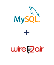 Integration of MySQL and Wire2Air