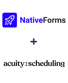 Integration of NativeForms and Acuity Scheduling