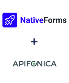 Integration of NativeForms and Apifonica