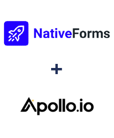 Integration of NativeForms and Apollo.io
