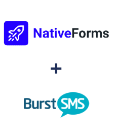 Integration of NativeForms and Burst SMS