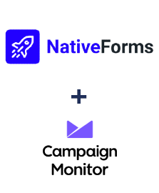 Integration of NativeForms and Campaign Monitor