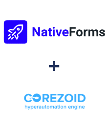 Integration of NativeForms and Corezoid
