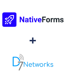 Integration of NativeForms and D7 Networks