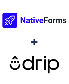 Integration of NativeForms and Drip