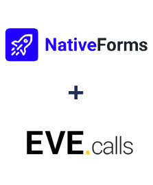 Integration of NativeForms and Evecalls