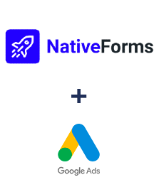 Integration of NativeForms and Google Ads