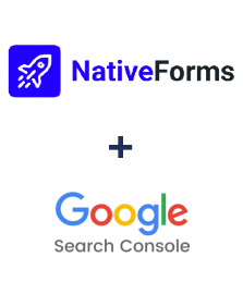 Integration of NativeForms and Google Search Console