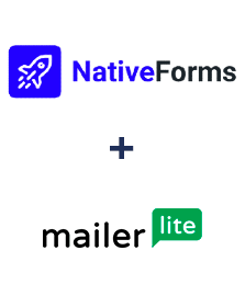 Integration of NativeForms and MailerLite