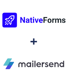 Integration of NativeForms and MailerSend