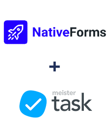 Integration of NativeForms and MeisterTask