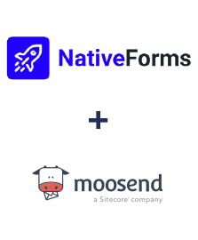 Integration of NativeForms and Moosend