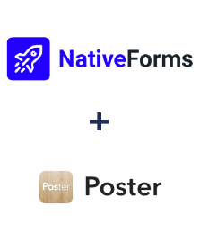 Integration of NativeForms and Poster