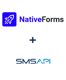Integration of NativeForms and SMSAPI