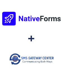 Integration of NativeForms and SMSGateway
